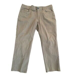 Under Armour Pants Mens 40x30 Brown Tan Loose Outdoor Work NICE